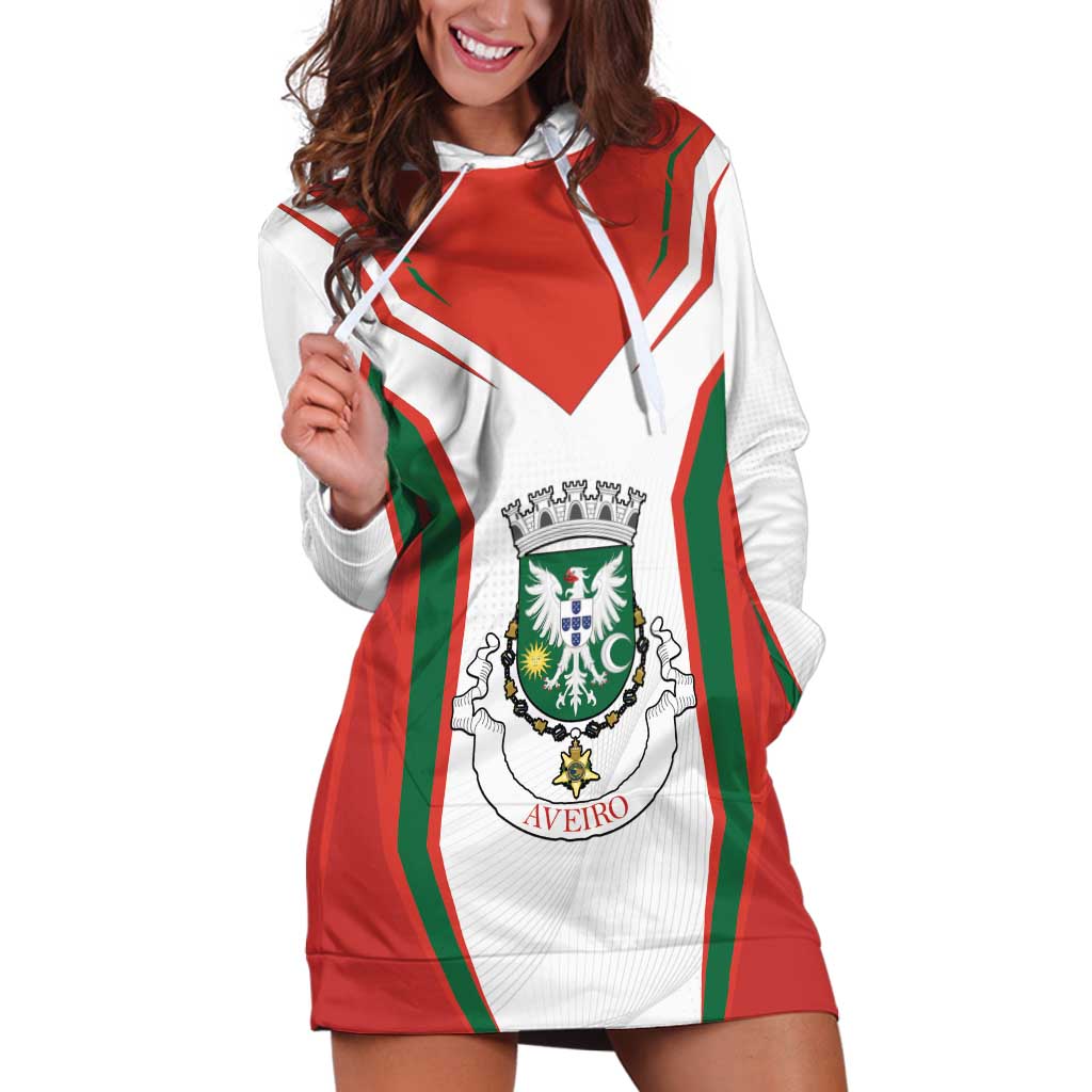 Personalized Aveiro Portugal Hoodie Dress Sporty Style - Wonder Print Shop