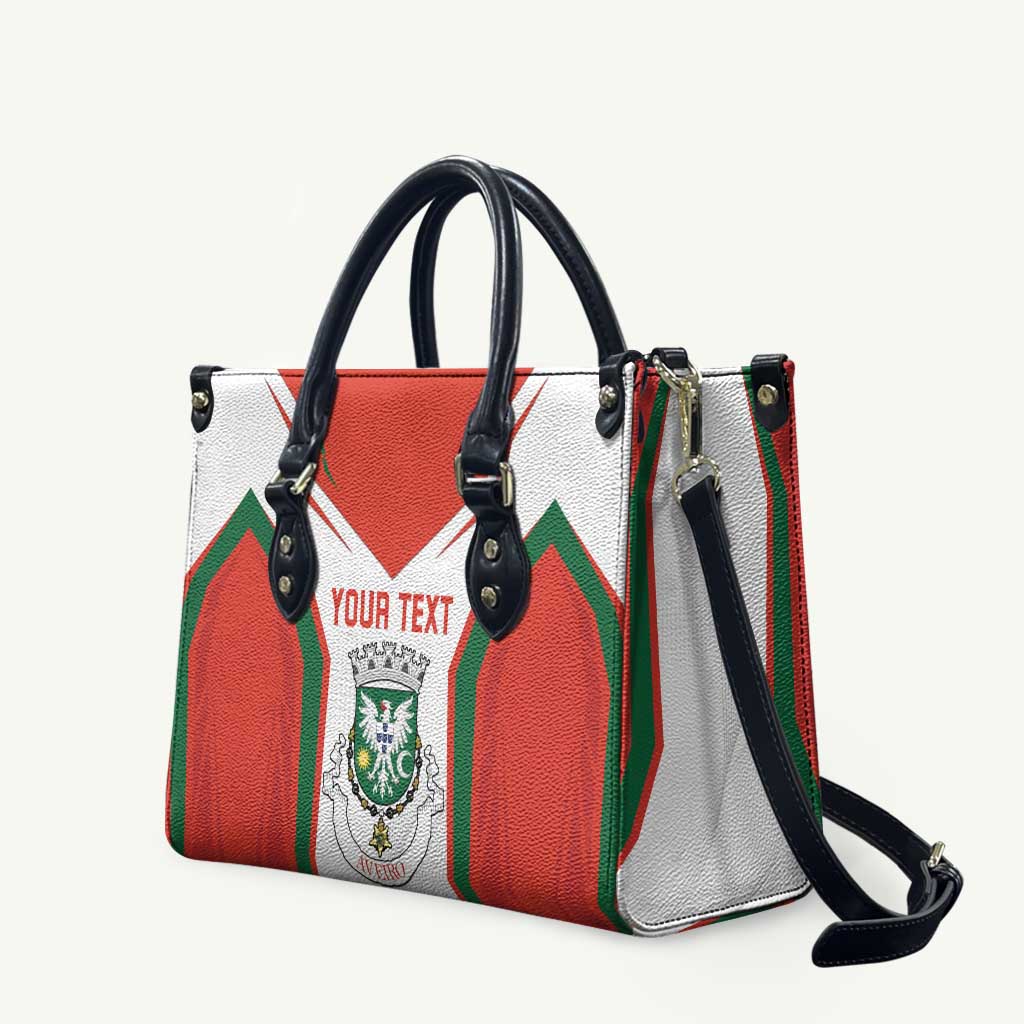 Personalized Aveiro Portugal Leather Bag Sporty Style - Wonder Print Shop
