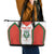 Personalized Aveiro Portugal Leather Tote Bag Sporty Style - Wonder Print Shop