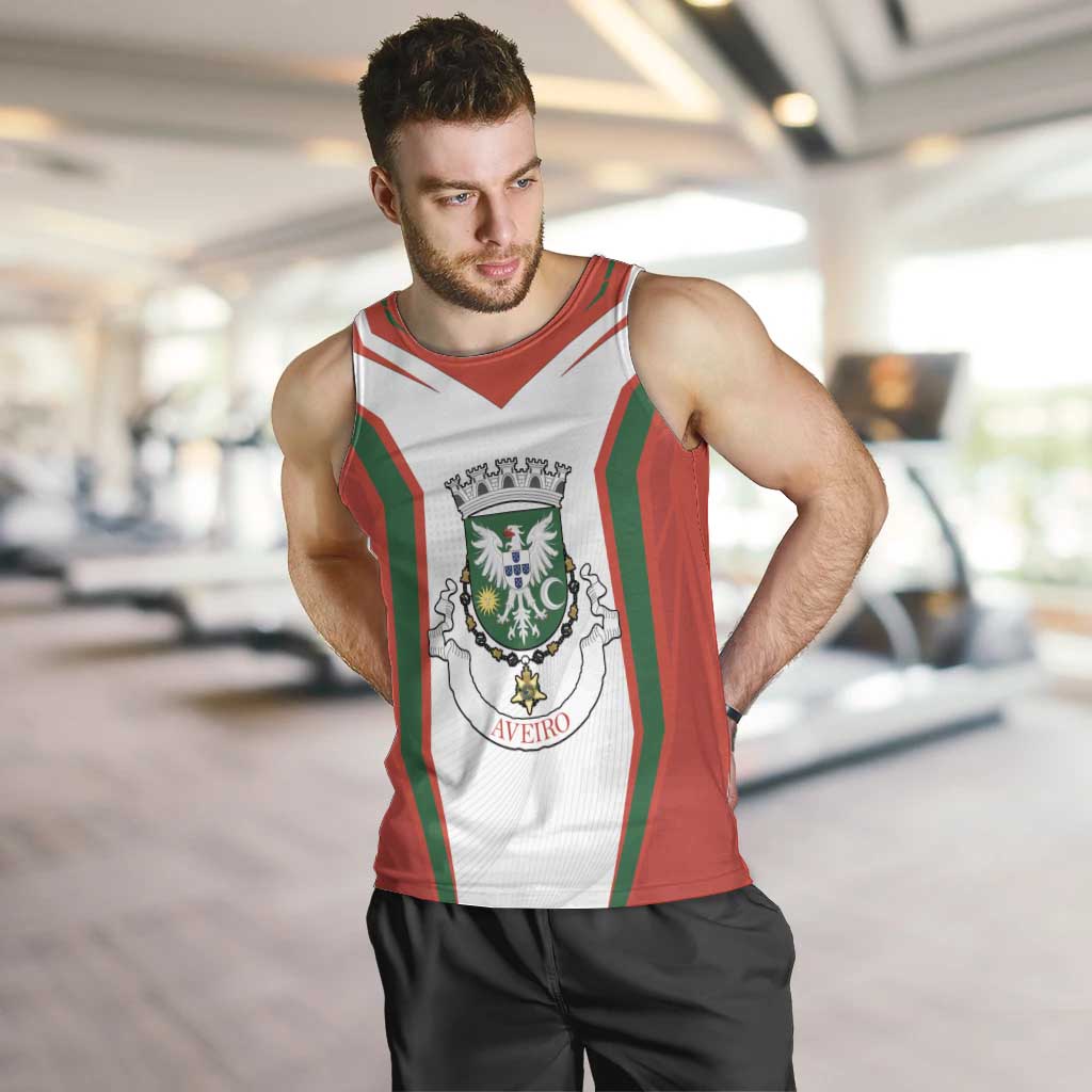 Personalized Aveiro Portugal Men Tank Top Sporty Style - Wonder Print Shop