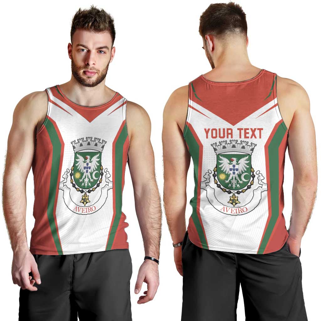 Personalized Aveiro Portugal Men Tank Top Sporty Style - Wonder Print Shop