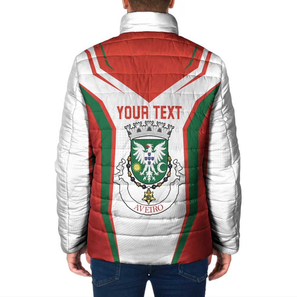Personalized Aveiro Portugal Padded Jacket Sporty Style - Wonder Print Shop