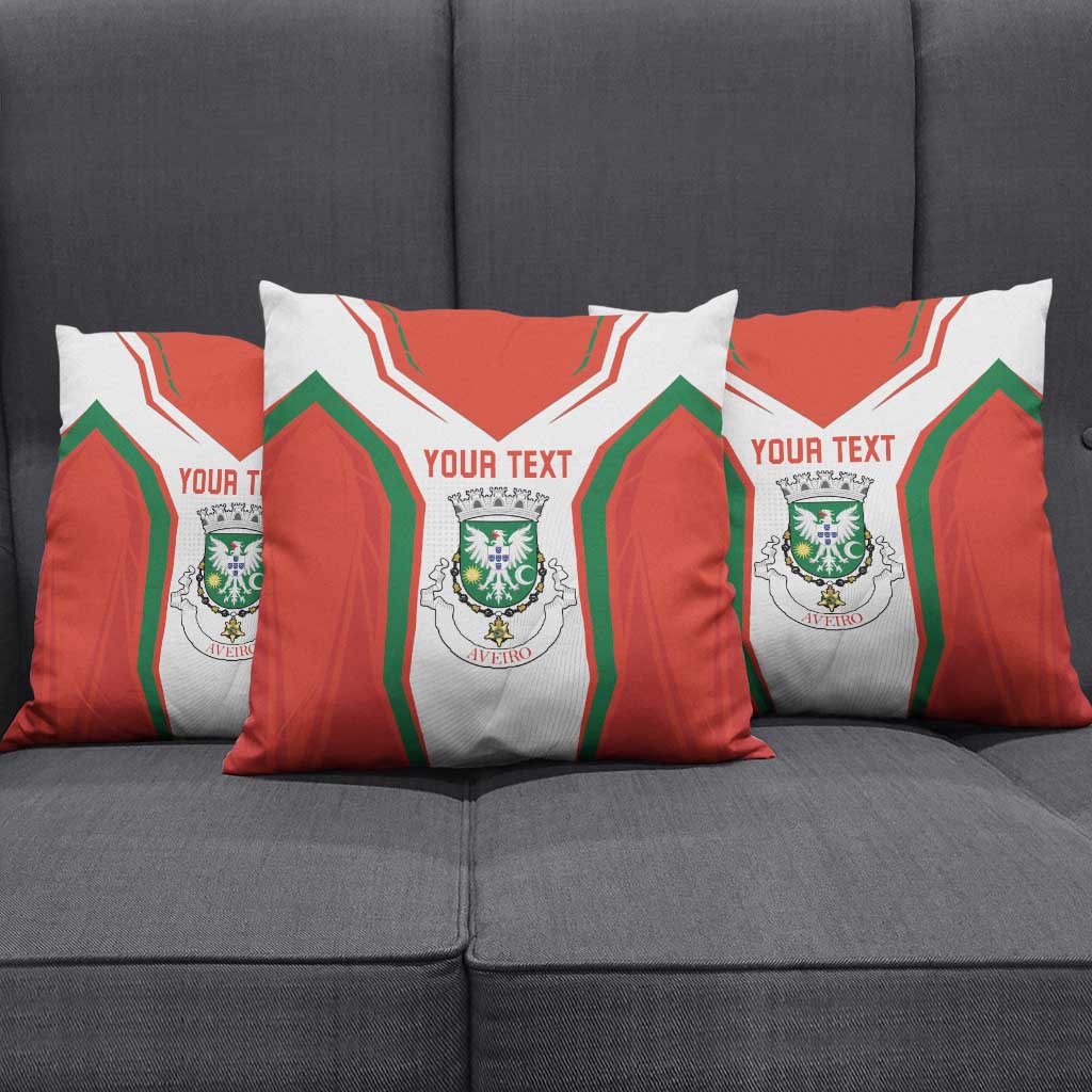 Personalized Aveiro Portugal Pillow Cover Sporty Style - Wonder Print Shop