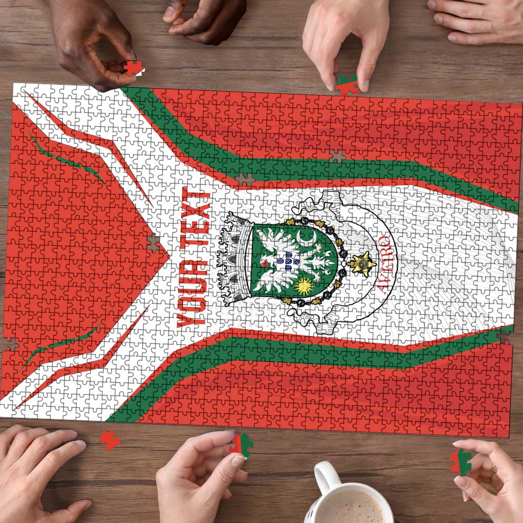 Personalized Aveiro Portugal Puzzle Sporty Style - Wonder Print Shop