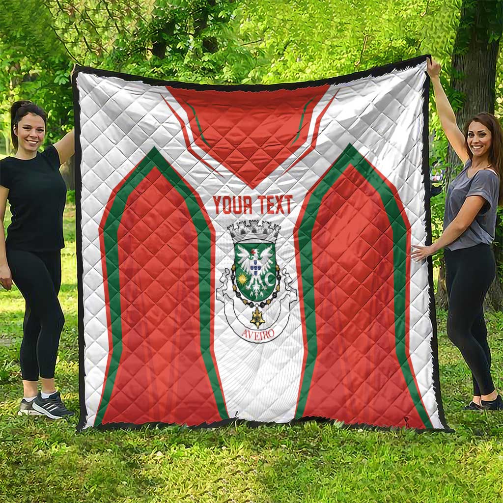 Personalized Aveiro Portugal Quilt Sporty Style - Wonder Print Shop