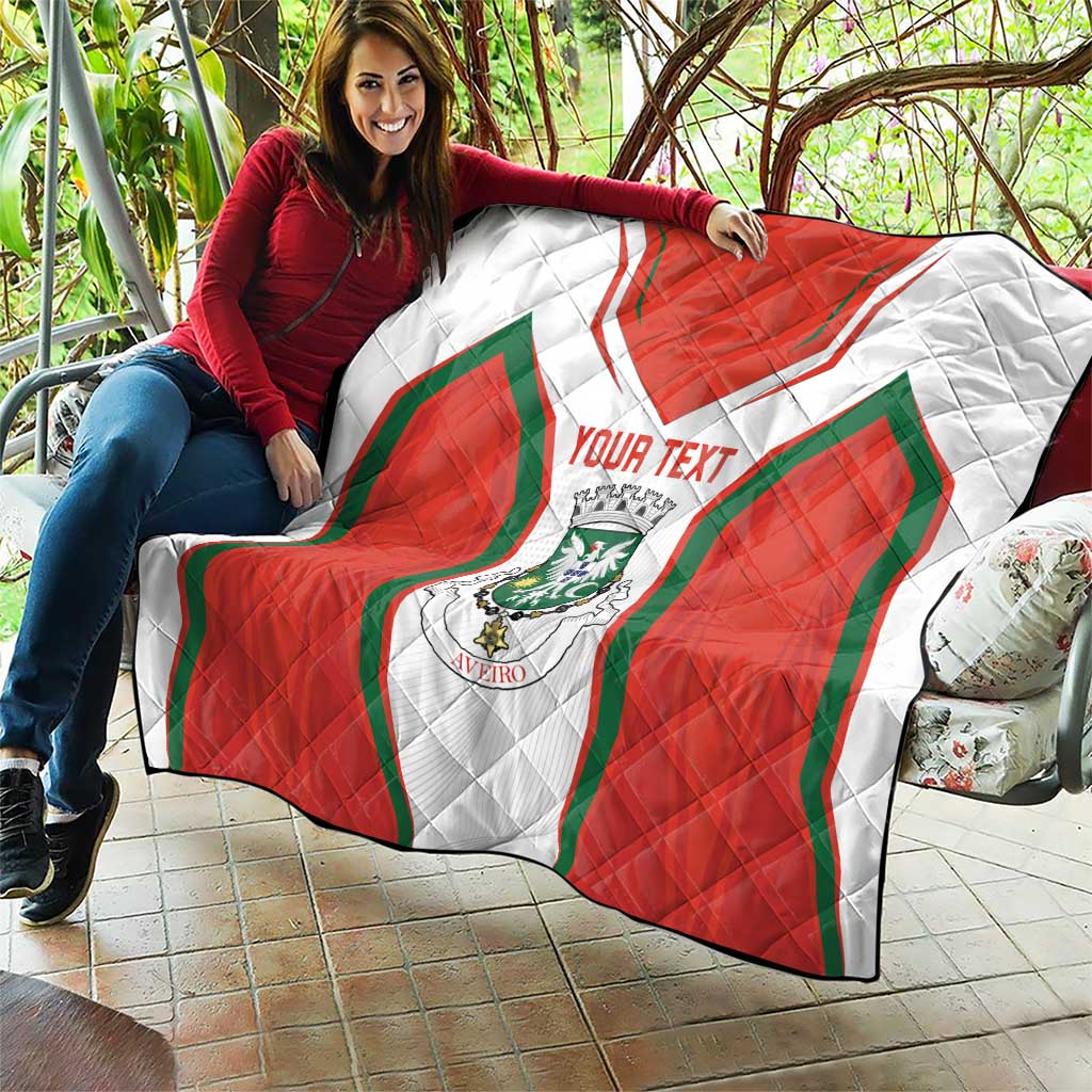 Personalized Aveiro Portugal Quilt Sporty Style - Wonder Print Shop