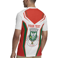 Personalized Aveiro Portugal Rugby Jersey Sporty Style - Wonder Print Shop