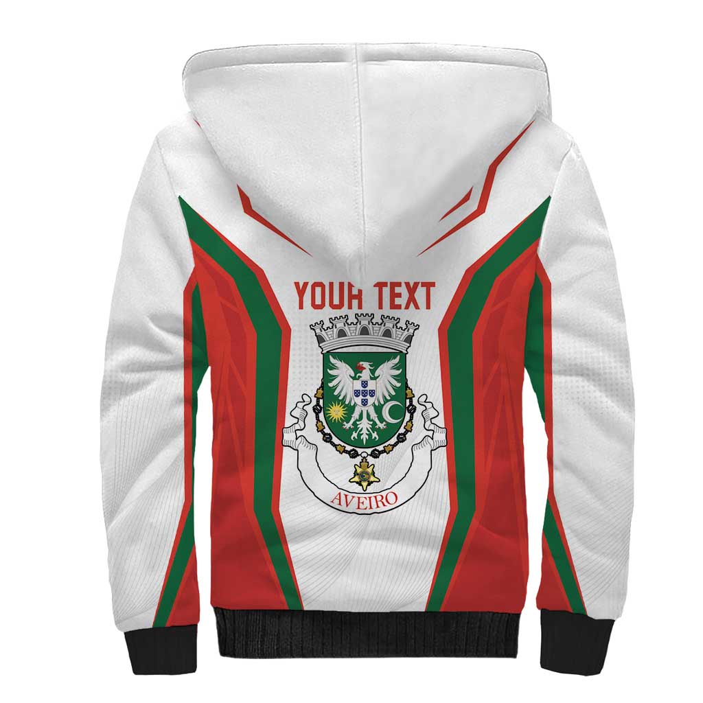 Personalized Aveiro Portugal Sherpa Hoodie Sporty Style - Wonder Print Shop