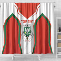 Personalized Aveiro Portugal Shower Curtain Sporty Style - Wonder Print Shop