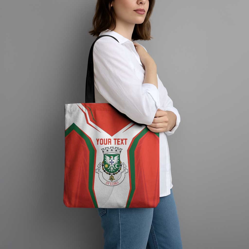 Personalized Aveiro Portugal Tote Bag Sporty Style - Wonder Print Shop