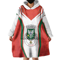 Personalized Aveiro Portugal Wearable Blanket Hoodie Sporty Style - Wonder Print Shop