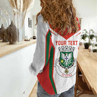 Personalized Aveiro Portugal Women Casual Shirt Sporty Style - Wonder Print Shop