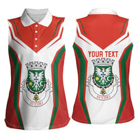 Personalized Aveiro Portugal Women Sleeveless Polo Shirt Sporty Style - Wonder Print Shop