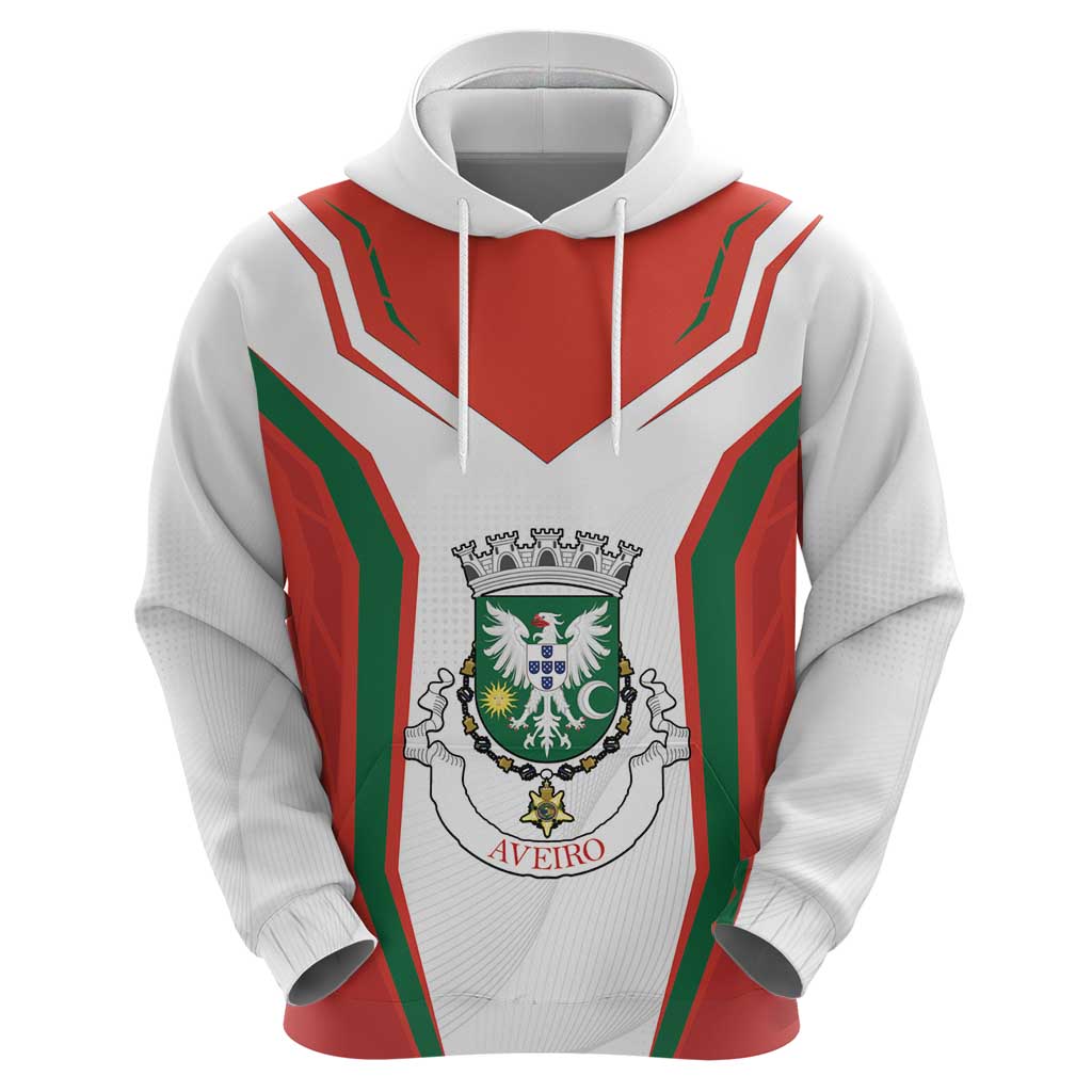 Personalized Aveiro Portugal Zip Hoodie Sporty Style - Wonder Print Shop