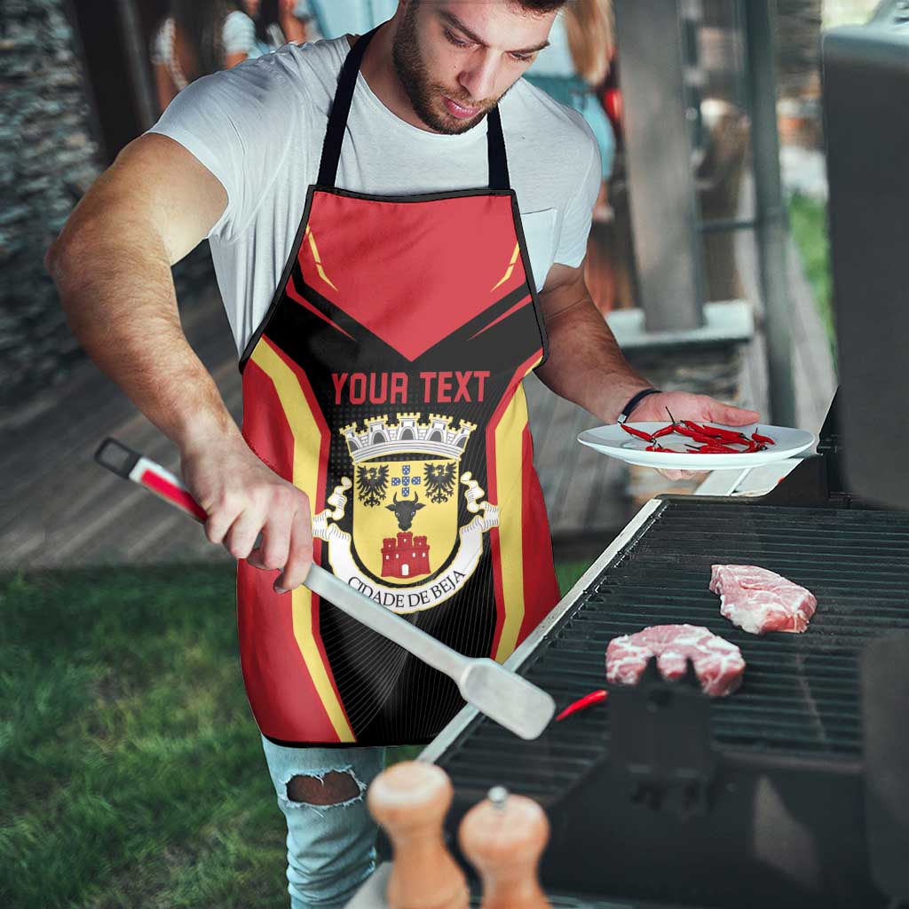 Personalized Beja Portugal Apron Sporty Style - Wonder Print Shop