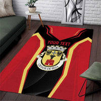 Personalized Beja Portugal Area Rug Sporty Style - Wonder Print Shop