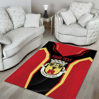 Personalized Beja Portugal Area Rug Sporty Style - Wonder Print Shop