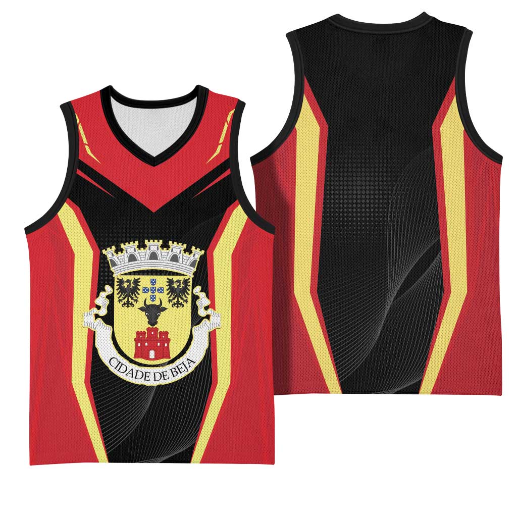 Personalized Beja Portugal Basketball Jersey Sporty Style - Wonder Print Shop