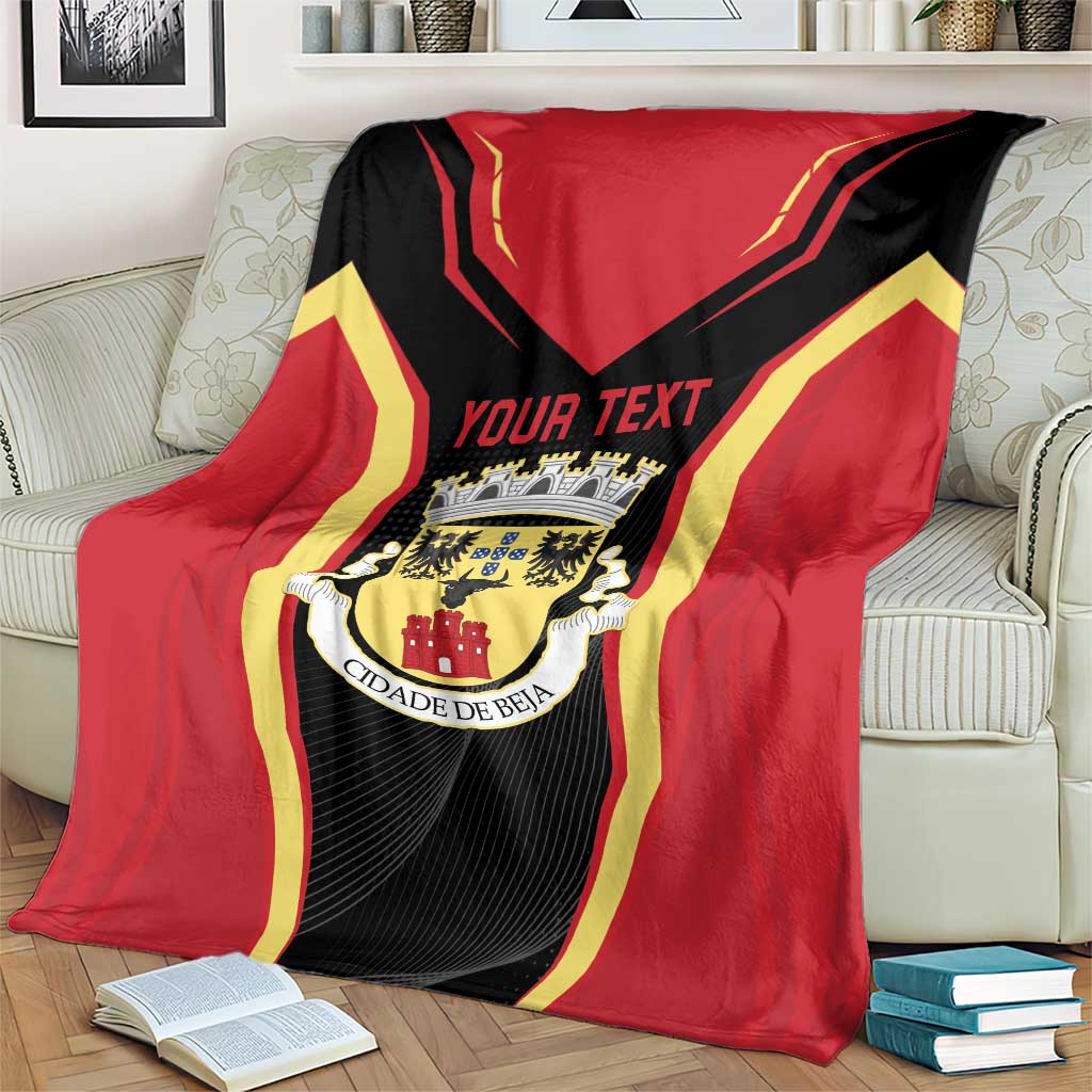Personalized Beja Portugal Blanket Sporty Style - Wonder Print Shop