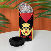 Personalized Beja Portugal 4 in 1 Can Cooler Tumbler Sporty Style - Wonder Print Shop