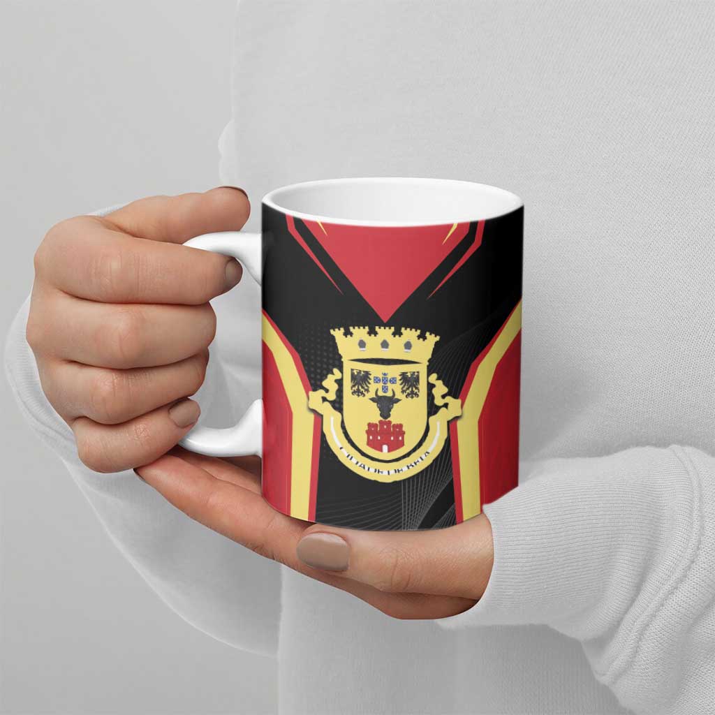 Personalized Beja Portugal Ceramic Mug Sporty Style - Wonder Print Shop