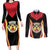 Personalized Beja Portugal Couples Matching Long Sleeve Bodycon Dress and Long Sleeve Button Shirt Sporty Style - Wonder Print Shop