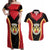 Personalized Beja Portugal Couples Matching Off Shoulder Maxi Dress and Hawaiian Shirt Sporty Style - Wonder Print Shop