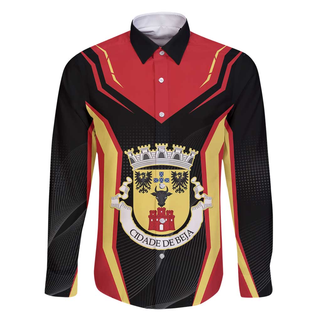 Personalized Beja Portugal Family Matching Long Sleeve Bodycon Dress and Hawaiian Shirt Sporty Style - Wonder Print Shop