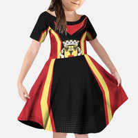 Personalized Beja Portugal Family Matching Off Shoulder Maxi Dress and Hawaiian Shirt Sporty Style - Wonder Print Shop