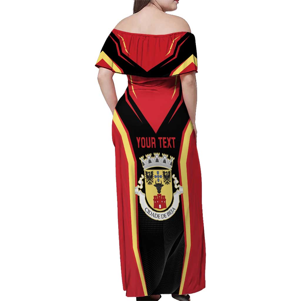 Personalized Beja Portugal Family Matching Off Shoulder Maxi Dress and Hawaiian Shirt Sporty Style - Wonder Print Shop