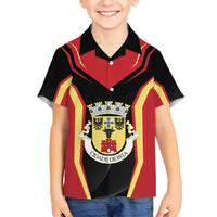 Personalized Beja Portugal Family Matching Off Shoulder Short Dress and Hawaiian Shirt Sporty Style - Wonder Print Shop