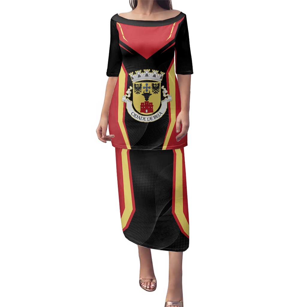 Personalized Beja Portugal Family Matching Puletasi and Hawaiian Shirt Sporty Style - Wonder Print Shop