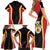 Personalized Beja Portugal Family Matching Short Sleeve Bodycon Dress and Hawaiian Shirt Sporty Style - Wonder Print Shop