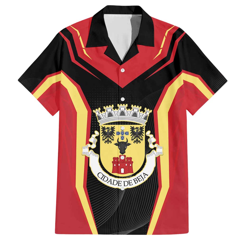 Personalized Beja Portugal Family Matching Short Sleeve Bodycon Dress and Hawaiian Shirt Sporty Style - Wonder Print Shop