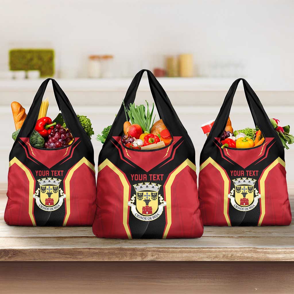Personalized Beja Portugal Grocery Bag Sporty Style - Wonder Print Shop