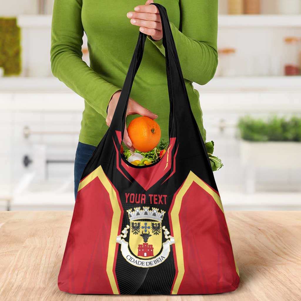 Personalized Beja Portugal Grocery Bag Sporty Style - Wonder Print Shop