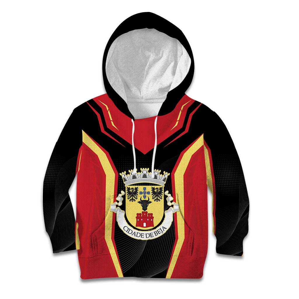 Personalized Beja Portugal Kid Hoodie Sporty Style - Wonder Print Shop