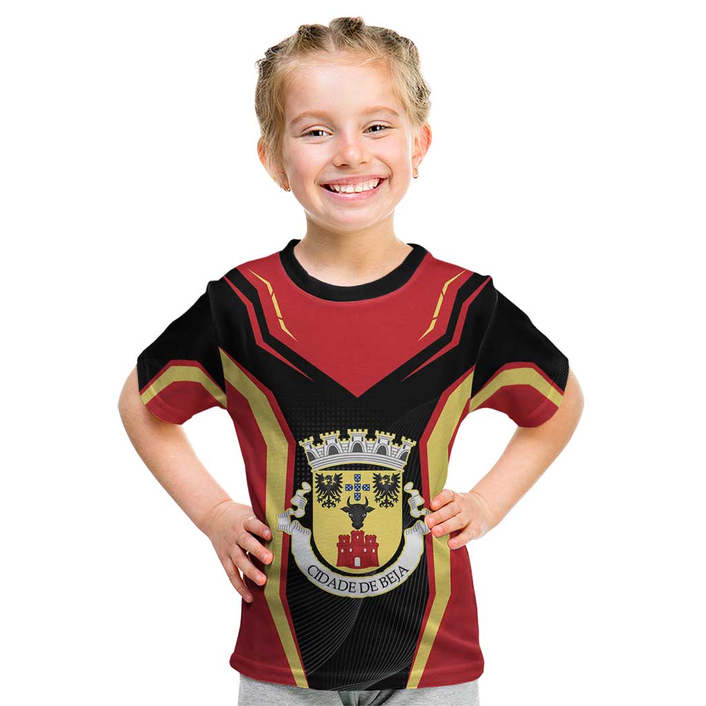 Personalized Beja Portugal Kid T Shirt Sporty Style - Wonder Print Shop