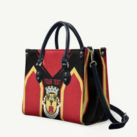 Personalized Beja Portugal Leather Bag Sporty Style - Wonder Print Shop