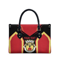 Personalized Beja Portugal Leather Bag Sporty Style - Wonder Print Shop