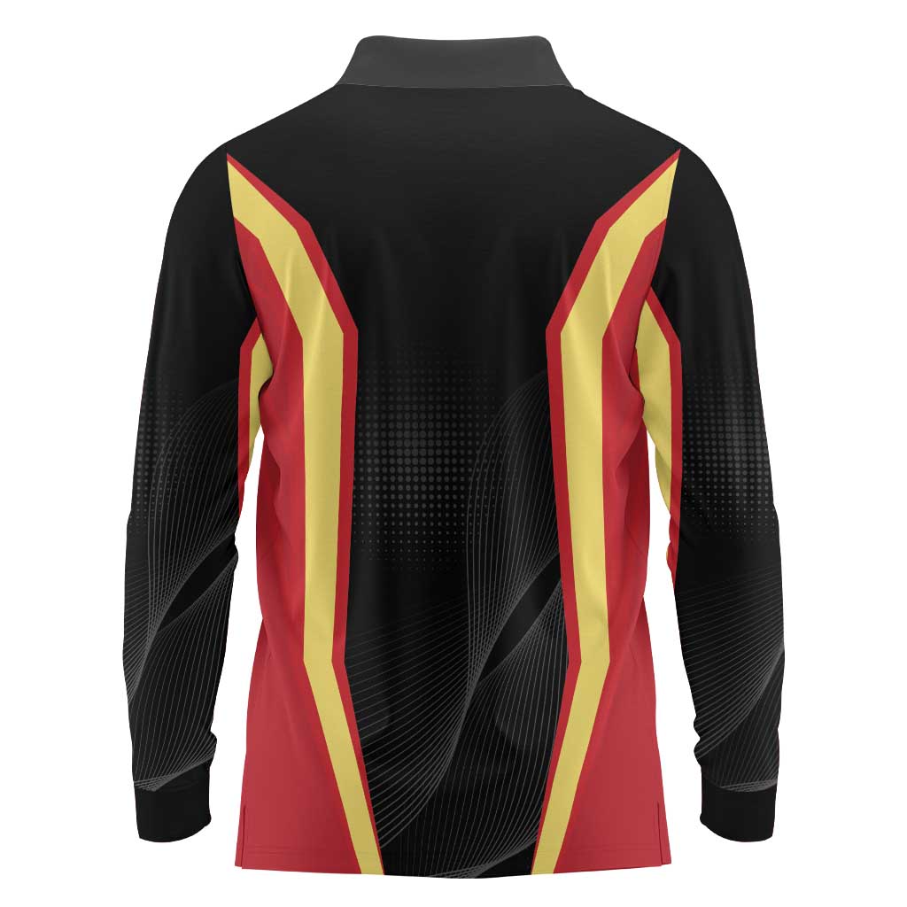 Personalized Beja Portugal Long Sleeve Polo Shirt Sporty Style - Wonder Print Shop