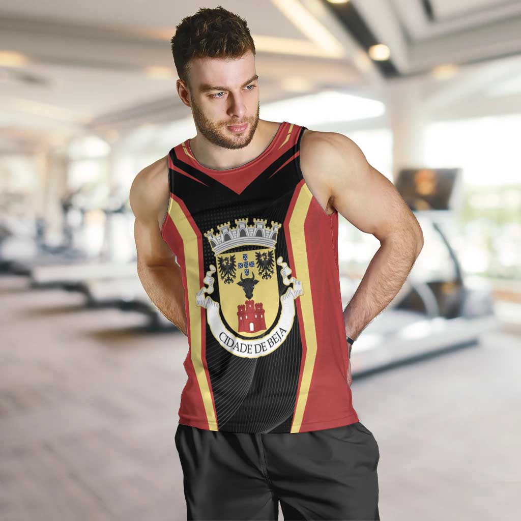 Personalized Beja Portugal Men Tank Top Sporty Style - Wonder Print Shop