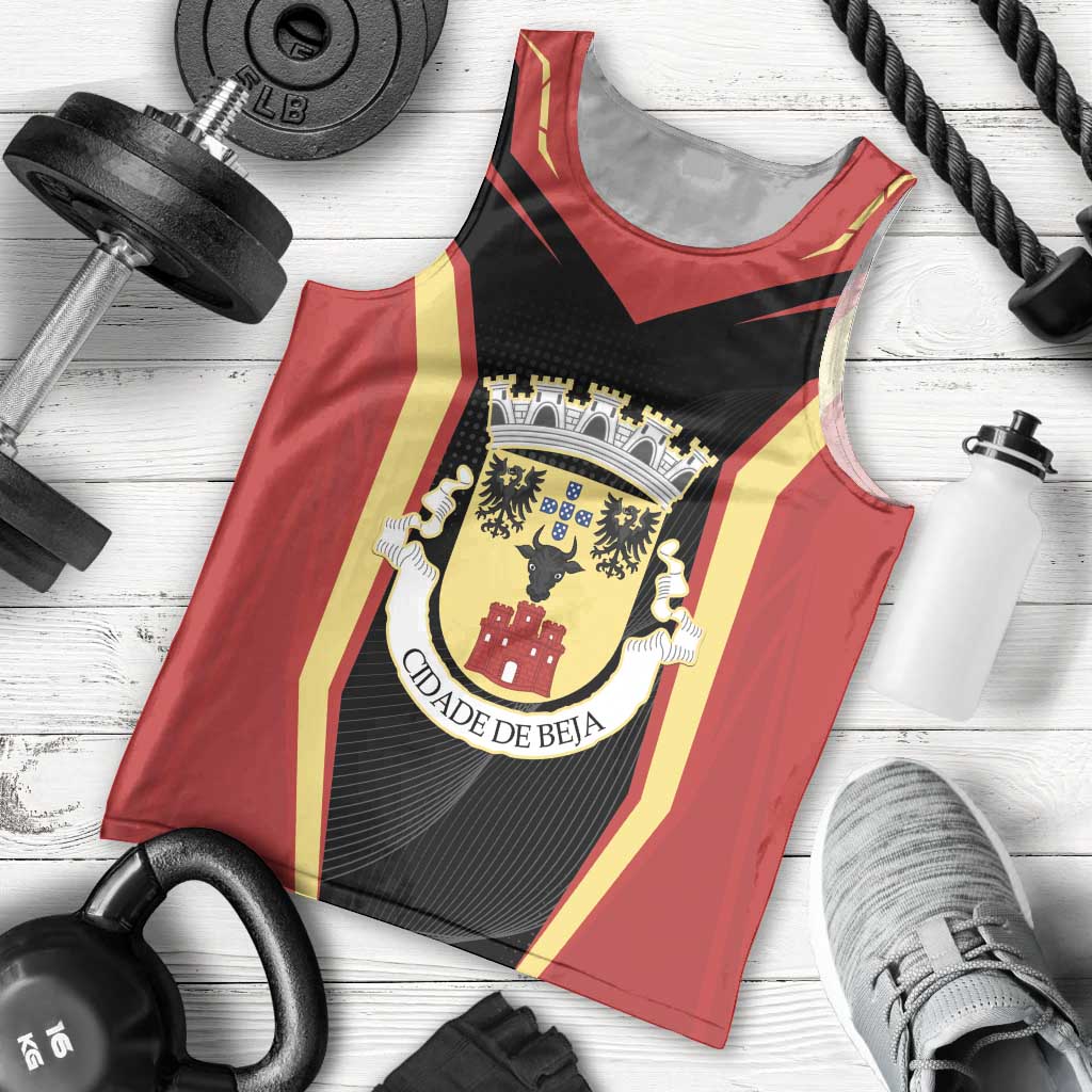 Personalized Beja Portugal Men Tank Top Sporty Style - Wonder Print Shop