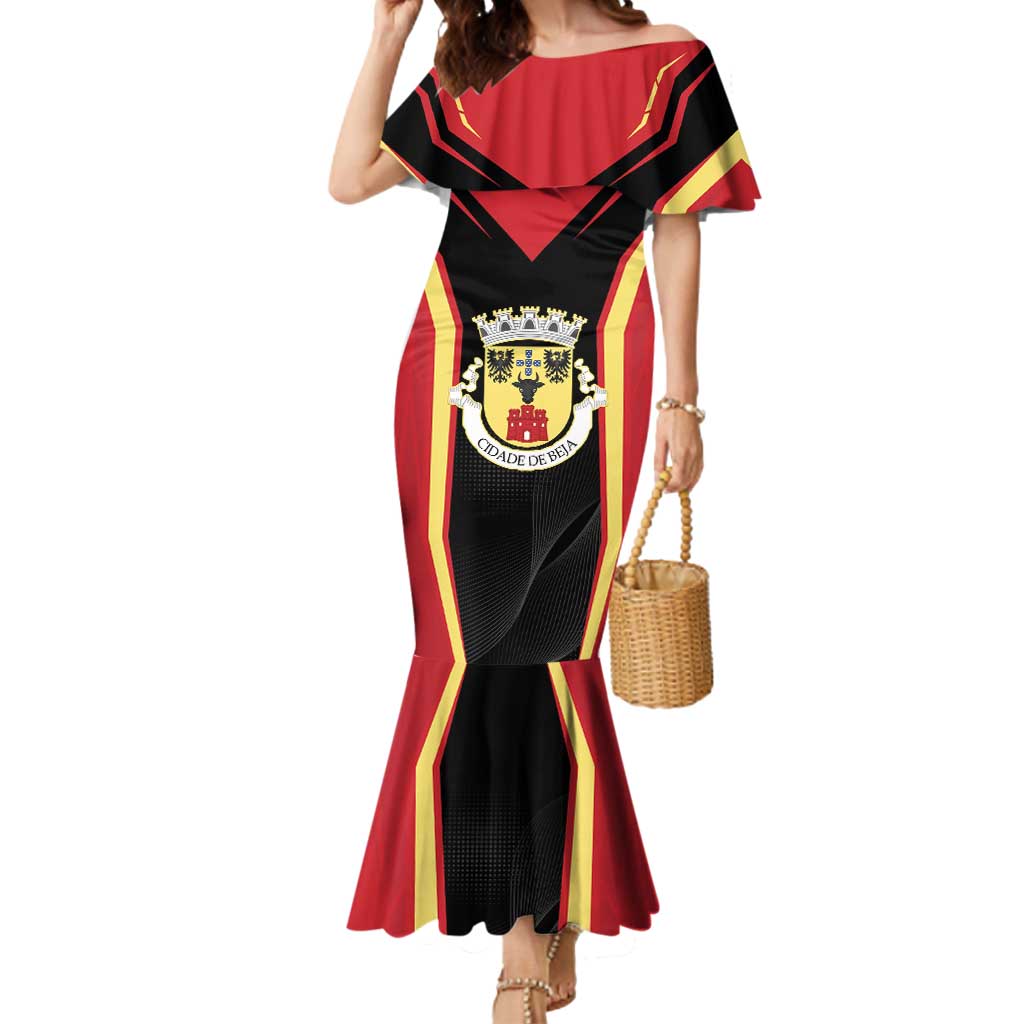 Personalized Beja Portugal Mermaid Dress Sporty Style - Wonder Print Shop
