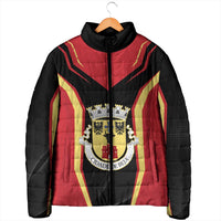 Personalized Beja Portugal Padded Jacket Sporty Style - Wonder Print Shop