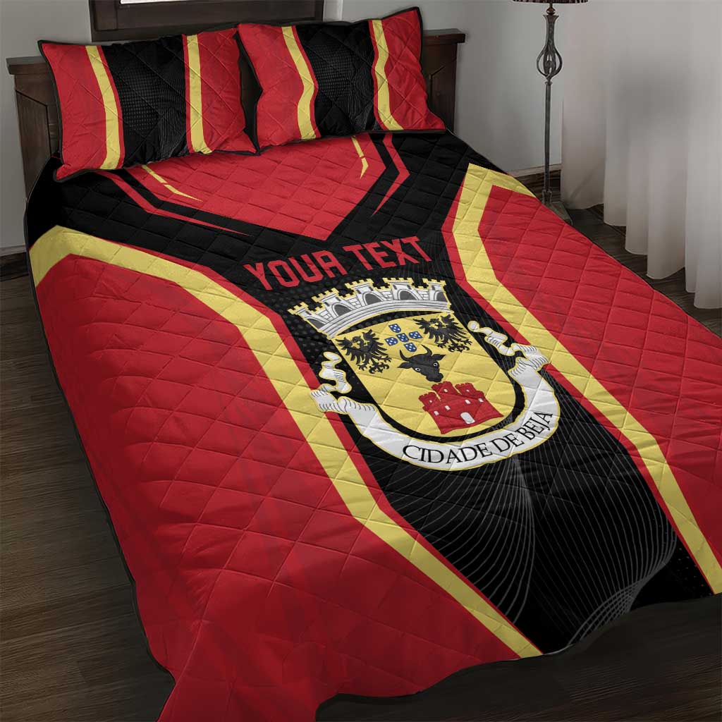 Personalized Beja Portugal Quilt Bed Set Sporty Style - Wonder Print Shop