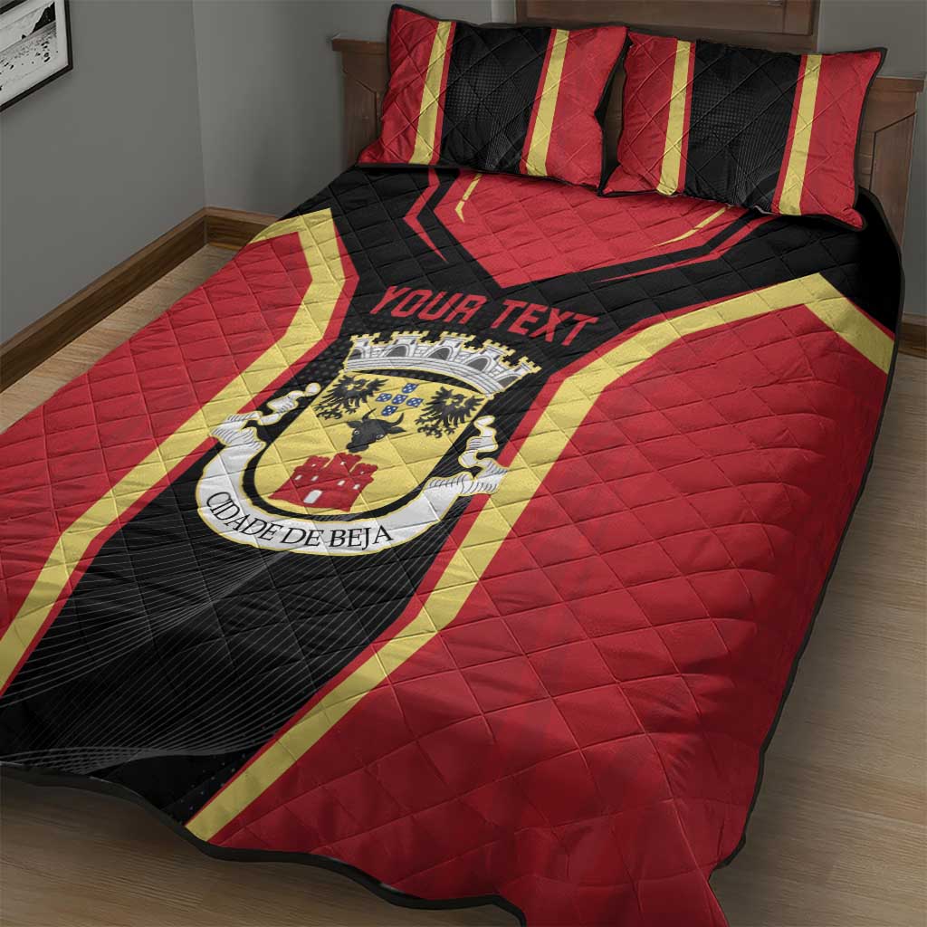 Personalized Beja Portugal Quilt Bed Set Sporty Style - Wonder Print Shop
