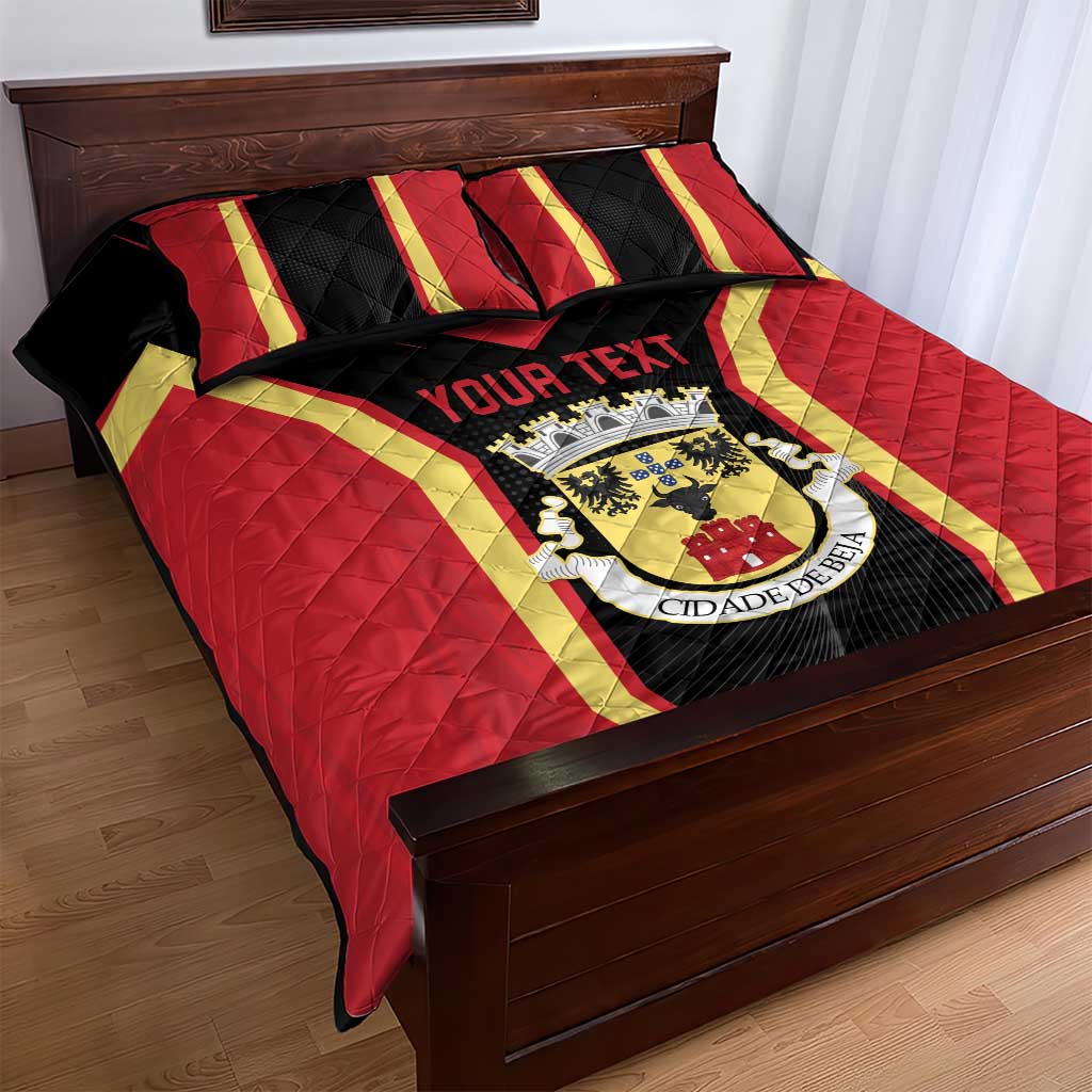 Personalized Beja Portugal Quilt Bed Set Sporty Style - Wonder Print Shop