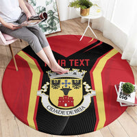Personalized Beja Portugal Round Carpet Sporty Style - Wonder Print Shop