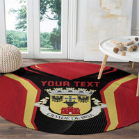 Personalized Beja Portugal Round Carpet Sporty Style - Wonder Print Shop